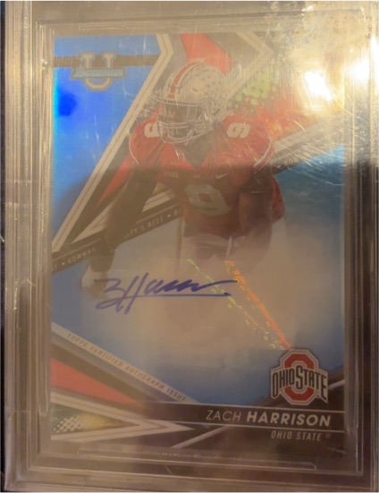 2022 Topps Bowman University Best #BA-ZH Zach Harrison — front