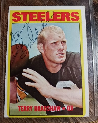 1972 Topps #150 Terry Bradshaw — front