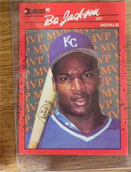 1990 Donruss #BC-1 Bo Jackson — front
