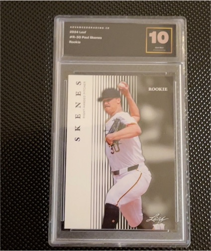2024 Leaf #R-30 Paul Skenes Rookie — front