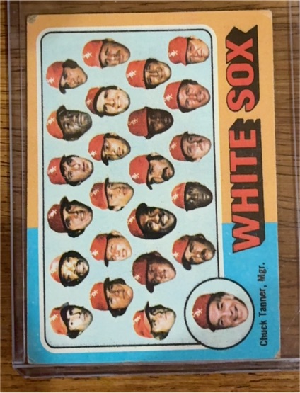 1975 Topps #276 Chicago White Sox / Chuck Tanner — front