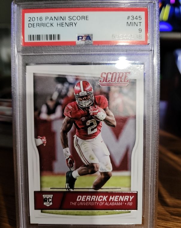 2016 Panini Score #345 Derrick Henry — front
