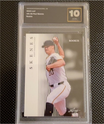 2024 Leaf #R-30 Paul Skenes Rookie — front