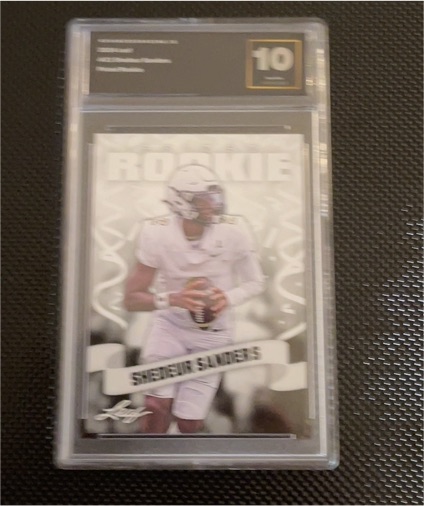 2024 Leaf Prized Rookie #21 Shedeur Sanders — front