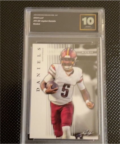 2024 Leaf Premier Edition #R-09 Jayden Daniels Rookie — front
