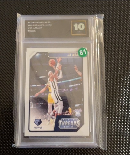 2019-20 Panini Chronicles #84 Ja Morant — front