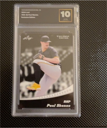 2024 Leaf Exclusive Edition #EX-01 Paul Skenes — front