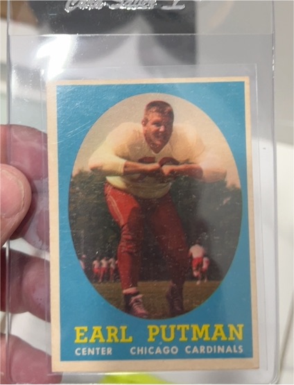 1958 Topps #88 Earl Putman — front