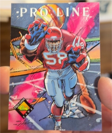 1994 Classic Pro Line Live #402 Derrick Thomas — front