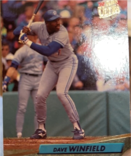 1992 Fleer Ultra #454 Dave Winfield — front