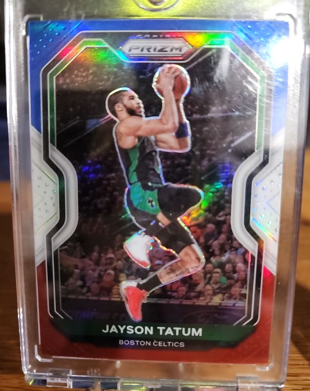 2020-21 Panini Prizm #119 Jayson Tatum — front