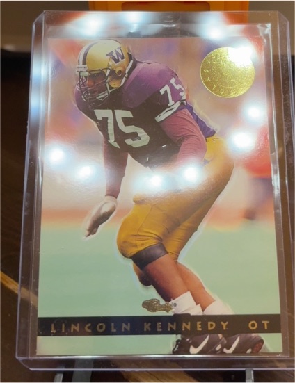 1993 Classic Images Four Sport #25 Lincoln Kennedy — front