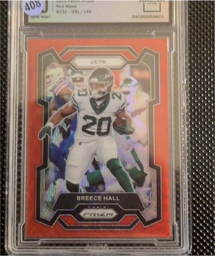 2023 Panini Prizm #232 Breece Hall — front