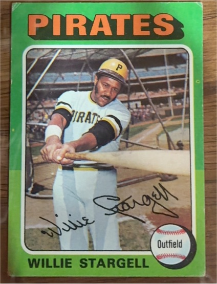 1975 Topps #100 Willie Stargell — front