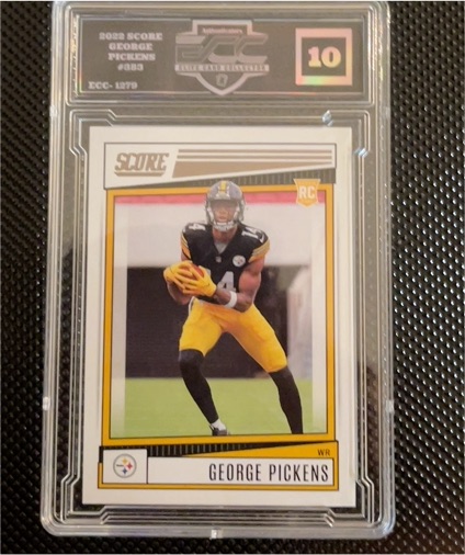 2022 Panini Score #383 George Pickens — front