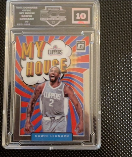 2021-22 Donruss Optic #7 Kawhi Leonard My House — front