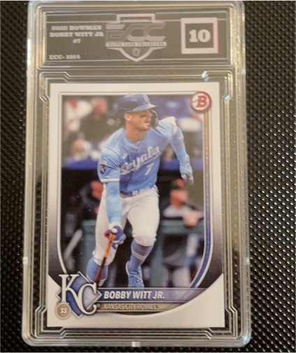 2025 Bowman #7 Bobby Witt Jr. — front