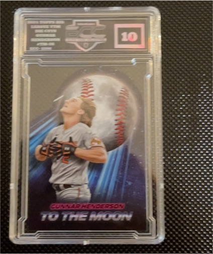 2024 Topps Big League #TM-28 Gunnar Henderson To The Moon Die-Cut — front