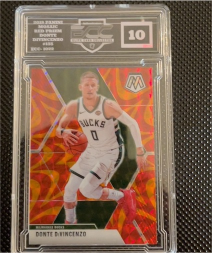 2019 Panini Mosaic #188 Donte DiVincenzo — front
