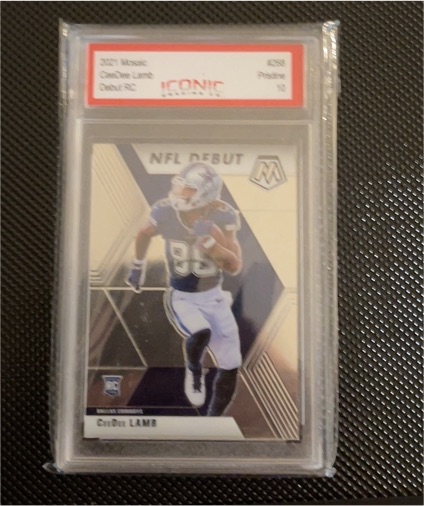 2020 Panini Mosaic #268 CeeDee Lamb — front
