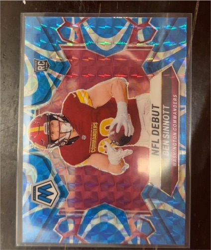 2023 Panini Mosaic NFL Debut #Ben Sinnott — front