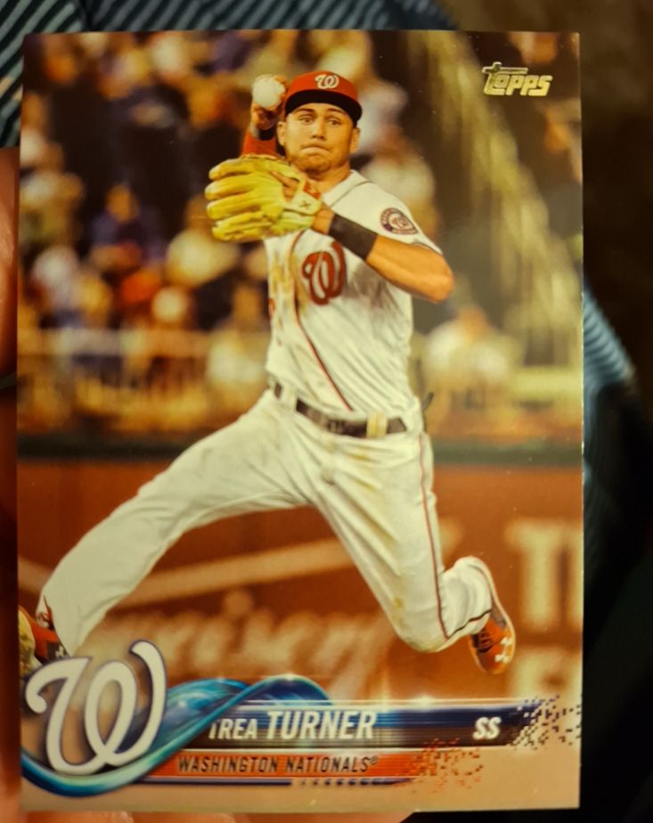 2022 Topps #6 Trea Turner — front