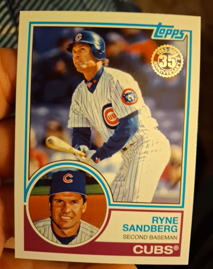 2018 Topps 35th Anniversary #35 Ryne Sandberg — front
