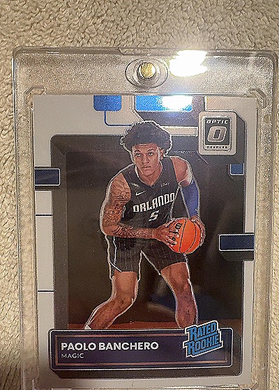2022 Donruss Optic #5 Paolo Banchero — front