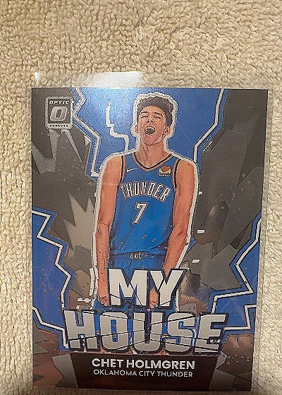 2022 Donruss Optic My House Chet Holmgren — front