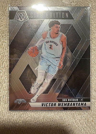 2023 Panini Immaculate City Edition #1 Victor Wembanyama — front