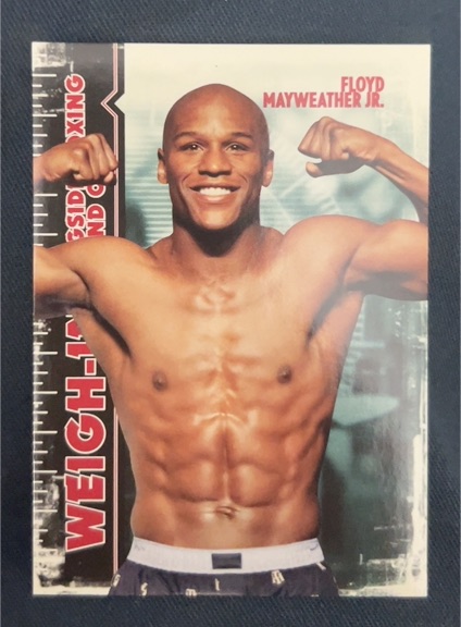 1996 Razor Weigh-Ins #WEIGH-1 Floyd Mayweather Jr. — front