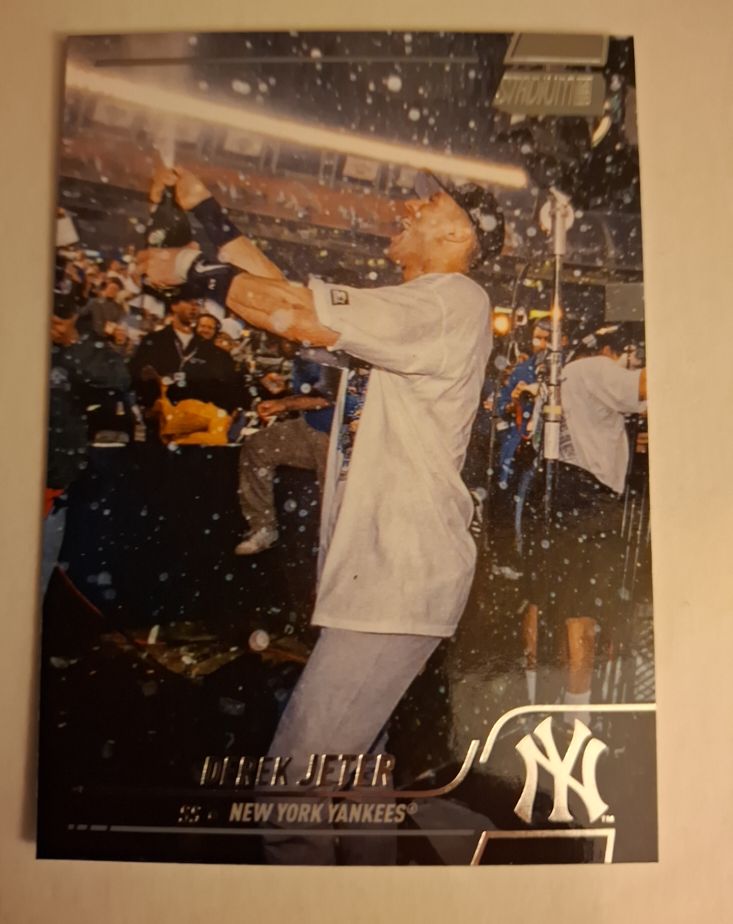 2020 Topps #100 Derek Jeter — front