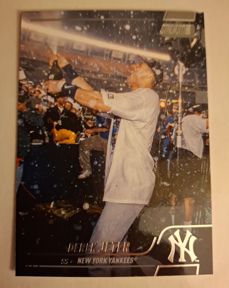 2014 Stadium Club #1 Derek Jeter — front