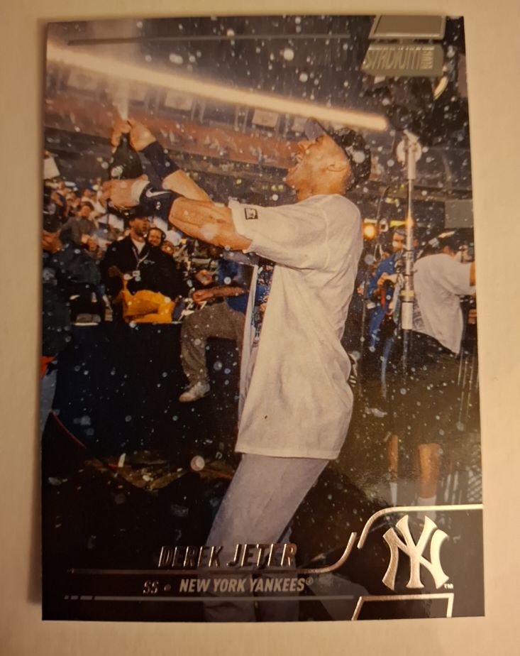 1996 Stadium Club #SS Derek Jeter — front