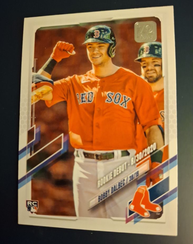 2020 Topps #381 Bobby Dalbec — front