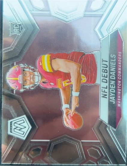 2023 Panini Mosaic NFL Debut #Jayden Daniels — front