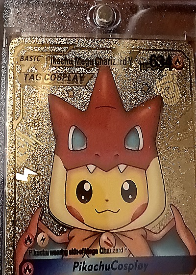 2015 Pokémon #64 Pikachu Cosplay — front