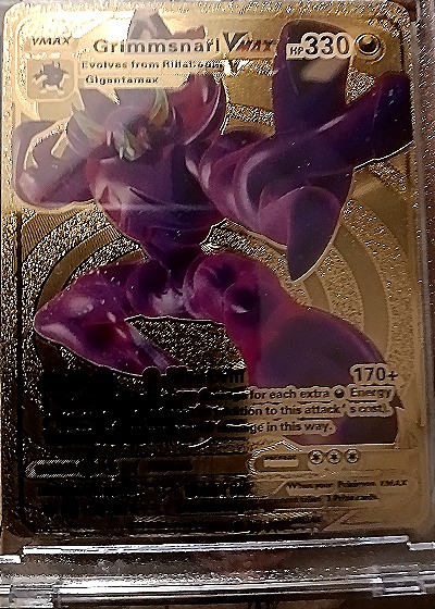 2020 Pokémon Sword & Shield #SV107 Grimmsnarl VMAX — front