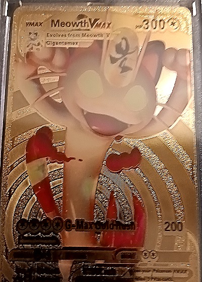 2021 Pokémon #079 Meowth VMAX — front