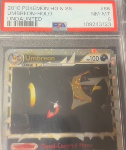 2010 Pokémon HG & SS #86 Umbreon Holo — front