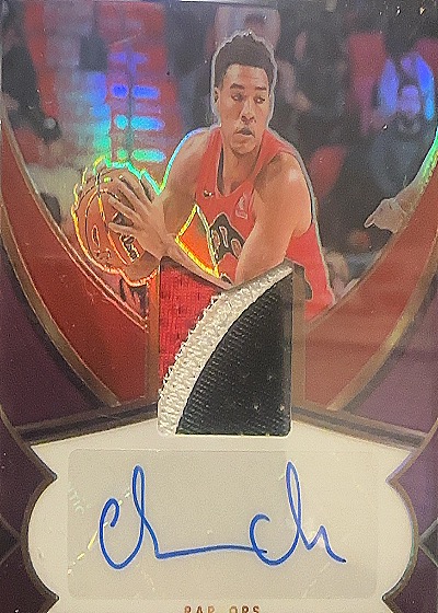 2022 Panini Opulence #RAP-OPS Chet Holmgren — front