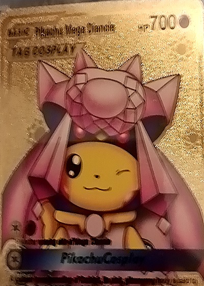 2021 Pokémon TAG COSPLAY Pikachu — front