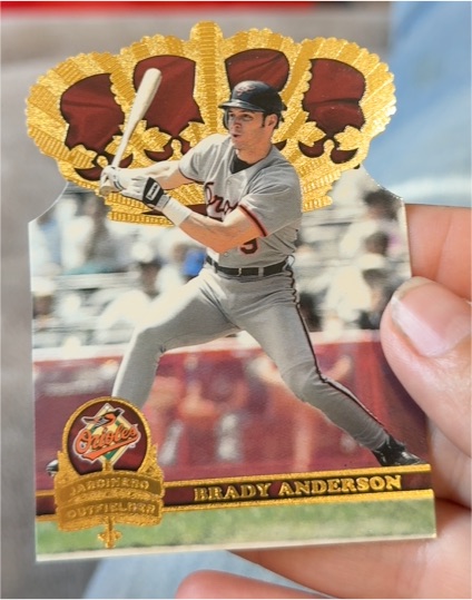 1994 Fleer Flair Baseball #C1 Brady Anderson — front