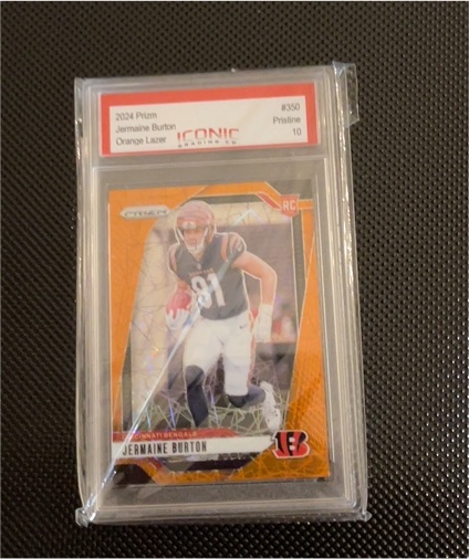 2024 Panini Prizm #350 Jermaine Burton — front