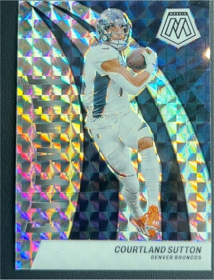 2021 Panini Mosaic #101 Courtland Sutton — front