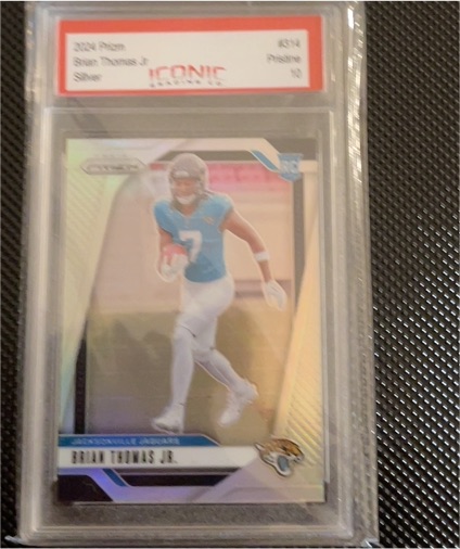 2021 Panini Prizm #RSW Shen Thomas Jr. — front