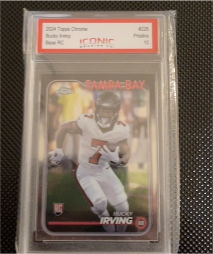 2024 Topps Chrome #226 Bucky Irving — front