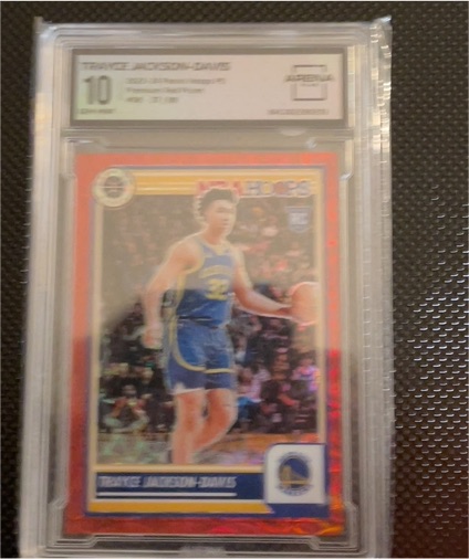 2022-23 Panini Hoops #9 Trae Jackson-Davis — front