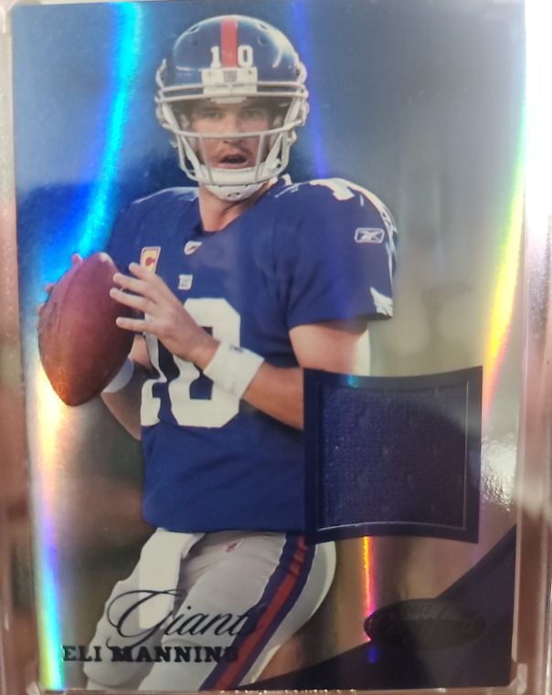 2004 Playoff Prime Signatures #GI-EM Eli Manning — front