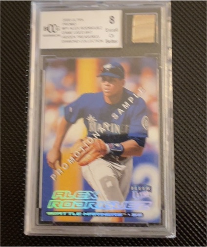 1993 Ultra #1 Alex Rodriguez — front